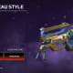 Epic Skin ‘Nouveau Style’ for the L-STAR in the Uprising Collection Event in Apex Legends.
